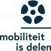 logo mobiliteit is delen donker