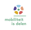 logo mobiliteit is delen kleur